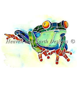 Heaven And Earth Designs �N���X�X�e�b�`�h�J�}�� HAED �A�� �㋉�� Jo Lynch �t�F�C�N�E�t�@�r�����X Faux Fabulous