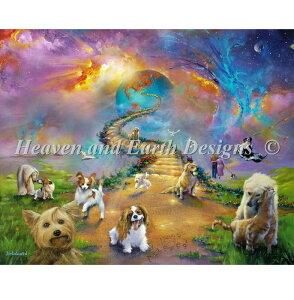 HAED �N���X�X�e�b�`�h�J�}�� Heaven And Earth Designs �A�� �㋉�� Jim Warren �S�Ă̌��͓V���֍s�� All Dogs Go To Heaven Two �S�ʎh��