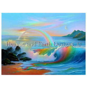 Jim Warren �N���X�X�e�b�` �}�� �h���イ �`���[�g �y Mini Colorful World �z Heaven And Earth Designs �㋉�� ���i �C �r�[�`