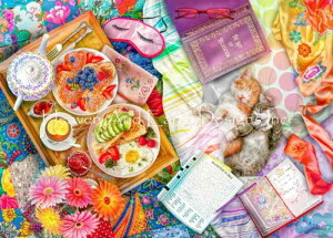 Aimee Stewart NXXeb`hイ`[g HAED } ySupersized Breakfast In Bed Max Colorsz Heaven And Earth Designs H  ubNt@[Xg ubNt@Xg ͂ ˂ qL lR L