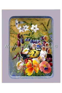 v`|hJ} Heaven And Earth Designs HAED A ㋉ Tatiana Fedrova pW[ Mini PTP Pansies Sʎh