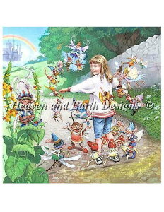 Heaven And Earth Designs HAED �N���X�X�e�b�`�h�J�}�� �A�� �㋉�� John Patience �t�F�A���[�����h�ւ̓� The Lane To Fairyland �S�ʎh��