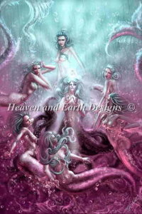Heaven And Earth Designs �N���X�X�e�b�`�h�J�}�� HAED �A�� �㋉�� Tiffany Toland Scott �Z�u���E�Z�C���[�� Seven Sirens �S�ʎh��