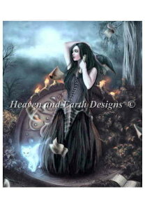 Heaven And Earth Designs �N���X�X�e�b�`�h�J�}�� HAED �A�� �㋉�� Tiffany Toland Scott �N(����)�O�� The Witching Hour TT �S�ʎh��