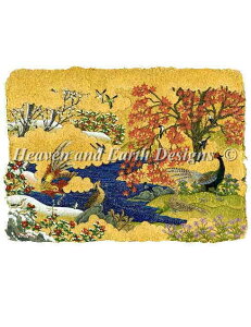 Heaven And Earth Designs NXXeb`hJ} HAEDA ㋉ Jun Sato lG̒Ɖ The Birds and Flowers of The Four Seasons