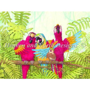 �N���X�X�e�b�`�h�J�}�� Heaven And Earth Designs HAED �A�� �㋉�� Tom Allen �I�E�� Parrots �S�ʎh��