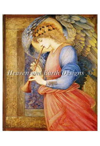 Edward Burne-Jones Gh[hEo[W[Y  |pi yMini An Angel Playing A Flageoletz HAED NXXeb`hJ} Heaven And Earth Designs A ㋉ Sʎh