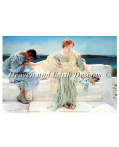 Lawrence Alma-Tadema�i���[�����X�E�A���}���^�f�}�j ���� �yAsk Me No More-���������q�˂Ȃ���-�z �N���X�X�e�b�`�h���イ�`���[�g HAED �}�� Heaven And Earth Designs �A�� �㋉�җl����