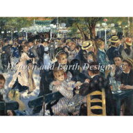 Pierre Auguste Renoir（ピエール＝オーギュスト・ルノワール） 名画 【ムーラン・ド・ラ・ギャレットの…