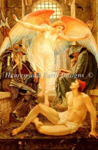 Walter Krane �E�H���^�[�E�N���C�� ���� �N���X�X�e�b�`�h���イ�`���[�g HAED �}�� �yFreedom�z Heaven And Earth Designs