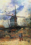 フィンセント・ファン・ゴッホ Vincent Van Gough 名画 クロスステッチ刺しゅうチャート HAED 図案 【Le …