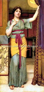 John William Godward WEEBAESbh[h  NXXeb`hイ`[g HAED } yA Pompeian Lady-|yC̋Mwl-z Heaven And Earth Designs