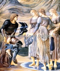 Edward Coley Burne-Jones Gh[hEo[W[Y  yyZEXƊC̃jt-Perseus and the Sea Nymphs-z NXXeb`hJ} HAED Heaven And Earth Designs A ㋉ Sʎh