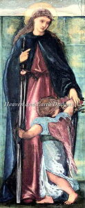 Edward Burne-JonesiGh[hEo[W[Yj  yhV[/Saint Dorothyz NXXeb`hイ`[g HAED } Heaven And Earth Designs A p G