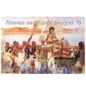 Lawrence Alma-Tadema�i���[�����X�E�A���}���^�f�}�j ���� �y���[�Z�̔���-The Finding of Moses-�z �N���X�X�e�b�`�h���イ�`���[�g HAED �}�� Heaven And Earth Designs �㋉�� ���