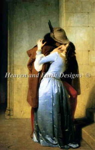 Francesco Hayez�i�t�����`�F�X�R�E�A�C�G�c�j ���� �yThe Kiss Hayez�z HAED �N���X�X�e�b�`�h�J�}�� Heaven And Earth Designs �A�� �㋉�� �S�ʎh��