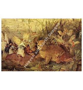 John Anster FitzgeraldiWEAX^[EtBbcWFhj  yCat Among the Fairiesz HAED NXXeb`hイ } Heaven And Earth Designs A `[g p G |pi