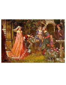 John William WaterhouseiWEEBAEEH[^[nEXj  y@ꂽ-Enchanted Garden-z HAED NXXeb`hイ } Heaven And Earth Designs A `[g p G |p