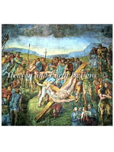 Michelangelo di Lodovico Buonarroti Simoni�i�~�P�����W�F���E�f�B�E���h���B�[�R�E�u�I�i���[�e�B�E�V���[�j�j ���� �y�}��-Martrydom of Saint Peter-�z HAED �N���X�X�e�b�`�h���イ �}�� Heaven And Earth Designs 