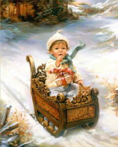 HAED ��| �N���X�X�e�b�`�h�J�`���[�g �y�\���ɏ��}�b�N�X�z Mini Sleigh Ride SK