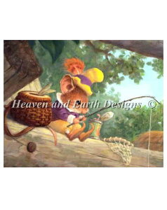 �h���イ�N���X�X�e�b�`�}�� HAED ��������ȃg�~�[�E�e�B�g���}�E�X Heaven And Earth Designs �A�� Scott Gustafson �㋉�� QS Little Tommy Tittlemouse �S�ʎh��