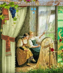 イNXXeb`} HAED hイ̎ԂƎႢhJ Heaven And Earth Designs A Aimee Stewart ㋉ QS A Stitch In Time Young Stitchers Sʎh