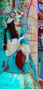 �����イ�N���X�X�e�b�`�}�� HAED �J�[�j�o�����[�� Heaven And Earth Designs Aimee Stewart �㋉�� QS Carnival Moon �S�ʎh��