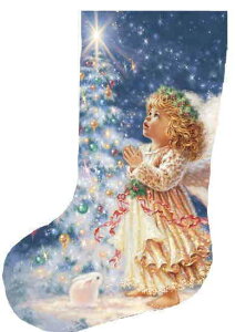 �����イ�N���X�X�e�b�`�}�� HAED �N���X�}�X�u�[�c�E���̊肢 Heaven And Earth Designs Dona Gelsinger �㋉�� Stocking My Christmas Wish �S�ʎh��