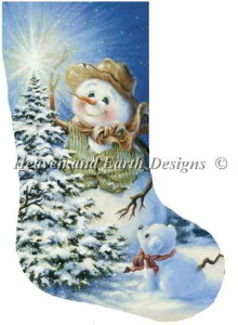 イNXXeb`} HAED Xm[}t@~[̃NX}Xu[c Heaven And Earth Designs A Dona Gelsinger ㋉ Stocking The Snow Family Sʎh