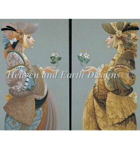 イNXXeb``[g HAED o Heaven And Earth Designs A James C Christensen } Mini Two Sisters Sʎh ㋉