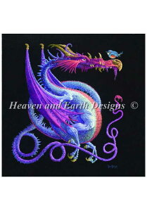 James Christensen NXXeb`} `[g HAED | ㋉ yMini Purple Dragon Max Colorsz Heaven And Earth Designs A ㋉ hS    p[v
