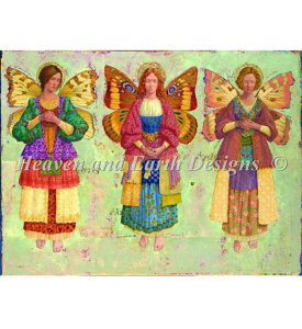 HAED イNXXeb`} MƊ]Ǝ Heaven And Earth Designs A James C Christensen ㋉ Faith Hope and Charity Sʎh