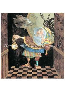 �����イ�N���X�X�e�b�`�}�� HAED ���A��̔@�� Heaven And Earth Designs James C Christensen �㋉�� Tempus Fugit �S�ʎh��