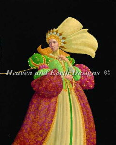 HAED �����イ�N���X�X�e�b�`�}�� ���т� Heaven And Earth Designs James C Christensen �`���[�g Ties That Bind - Right �S�ʎh�� �㋉��