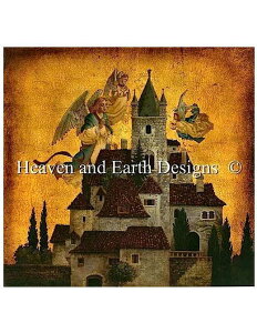 HAED イNXXeb`} ̑̓Vg Heaven And Earth Designs A James C Christensen `[g Angels of My Village Sʎh ㋉