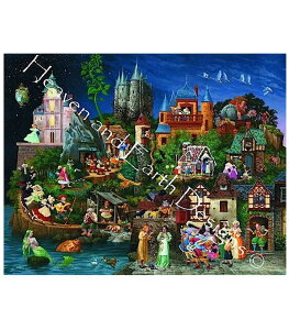 イNXXeb`} HAED Ƃb Heaven And Earth Designs A James C Christensen `[g Faery Tales Sʎh ㋉