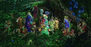 HAED �}�Ă����イ�N���X�X�e�b�` ������s Heaven And Earth Designs James C Christensen �S�ʎh�� Royal Processional �㋉��