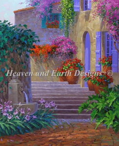 HAED �`���[�g�h���イ�}�ăN���X�X�e�b�` �F�̎� Heaven And Earth Designs Mikki Senkarik �㋉�� Poetry Of Color �S�ʎh��