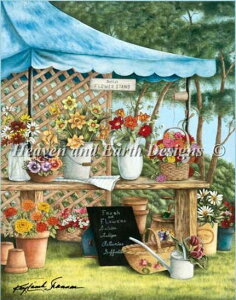 HAED イ}ăNXXeb``[g xeB̃t[X^h Heaven And Earth Designs A Kay Lamb Shannon ㋉ Bettys Flower Stand Sʎh