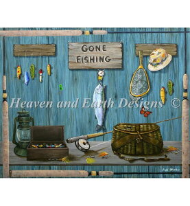 イNXXeb`} HAED ނ̂ߕs Heaven And Earth Designs A Jeff Wilkie ㋉ Gone Fishing Sʎh `[g