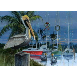 HAED hイNXXeb``[g NX}X̃yJ Heaven And Earth Designs A Roger Bansemer ㋉ Christmas Pelican } Sʎh