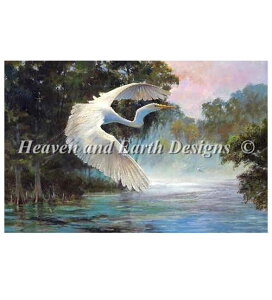 HAED �h���イ�N���X�X�e�b�`�`���[�g ���̃t���C�g Heaven And Earth Designs Roger Bansemer �㋉�� Morning Flight �}�� �S�ʎh��