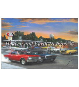 HAED �h���イ�N���X�X�e�b�`�`���[�g �N���[�Y�E�i�C�g Heaven And Earth Designs Kevin Daniel �㋉�� Cruise Night �}�� �S�ʎh��