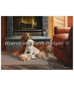 HAED �h���イ�N���X�X�e�b�`�`���[�g �v�����̂���S Heaven And Earth Designs �A�� Kevin Daniel �㋉�� Hearth Of Gold �}�� �S�ʎh��