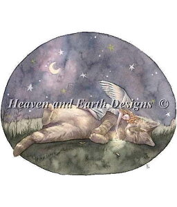 HAED �����イ�N���X�X�e�b�`�}�� ��т̓� Heaven And Earth Designs Sara Butcher �㋉�� Day of Joy