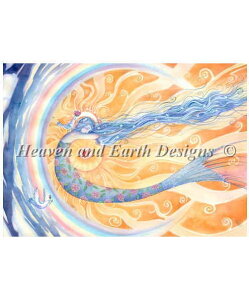 HAED �����イ�N���X�X�e�b�`�}�� ����������߂� Heaven And Earth Designs Sara Butcher �㋉�� Embracing Love �S�ʎh��