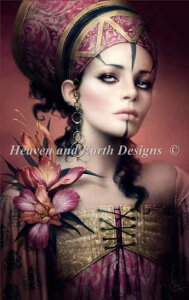 HAED �N���X�X�e�b�`�����イ�}�� �P�� Heaven And Earth Designs Melanie Delon �㋉�� Glow MD �S�ʎh��