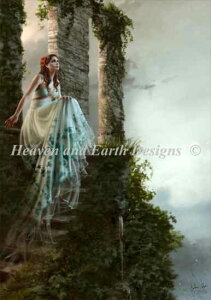 HAED �N���X�X�e�b�`�����イ�}�� �������Ă������ Heaven And Earth Designs Melanie Delon �㋉�� What I See �S�ʎh��