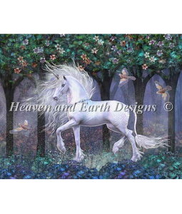 Laurie Prindle �N���X�X�e�b�` �}�� �h���イ �`���[�g �y Mini Sacred Grove �z Heaven And Earth Designs �㋉�� ���n ���� �n �E�}