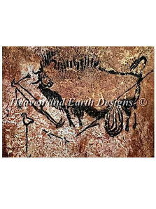 NXXeb`イ} obt@[EÑ̊G HAED A Antiquities and Special Charts ㋉ QS Buffalo - Ancient Stone Wall Painting Sʎh `[g